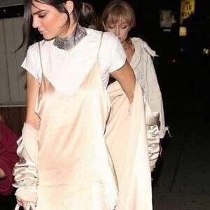 ZARA Nude Pink Studio Capsule Collection Slip Dress Women's Size M/L